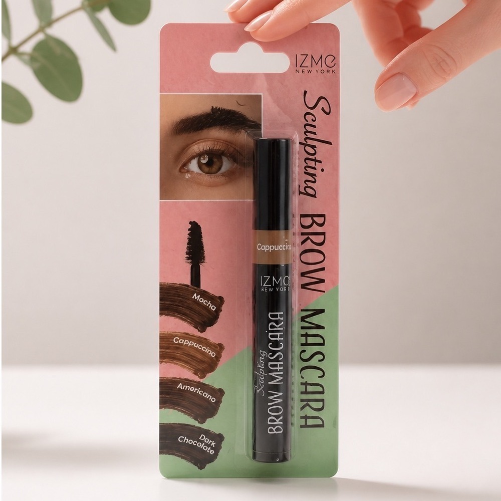 IZME New York Sculpting Brow Mascara‎ Cappuccino Tinted Eyebrow Gel 0.17oz NEW
